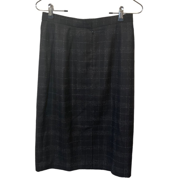 OLEG CASSINI LINED WOOL SKIRT SUIT SIZE 8 - Picture 4 of 5